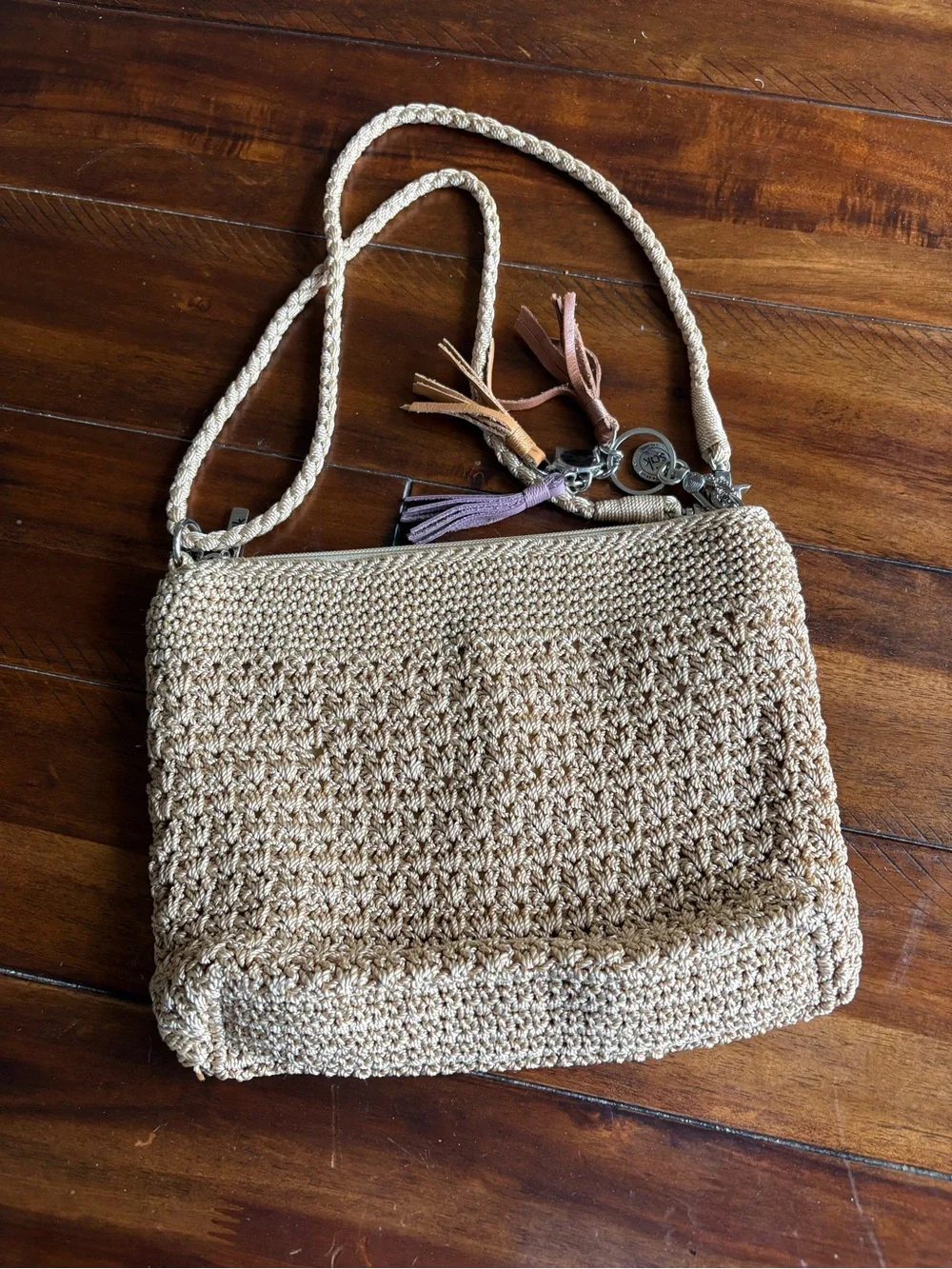 The Sak Lumi crossbody, color Bamboo. NEW
